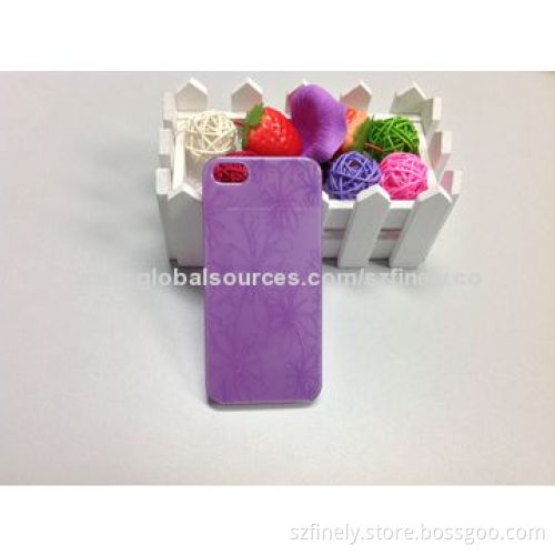Crystal case for iPhone 5/5S, three-dimension effect with vivid pattern, cool and fashion